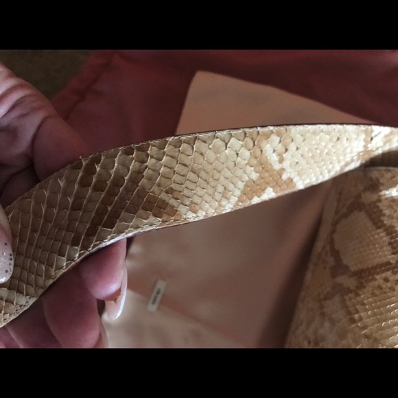 PRADA leather Python 🐍 snake skin bag - Picture 4 of 16